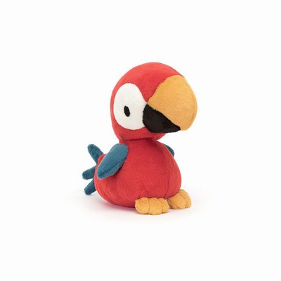 Jellycat Bodacious Beak Parrot Pájaros | TLFB-72495